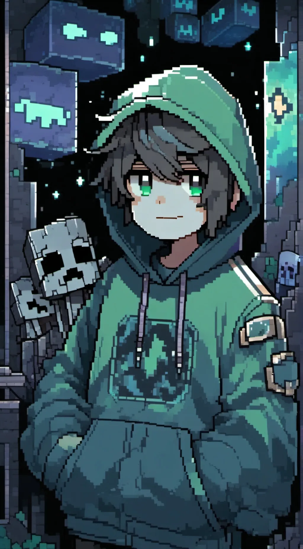 ai character: opal gets sick background