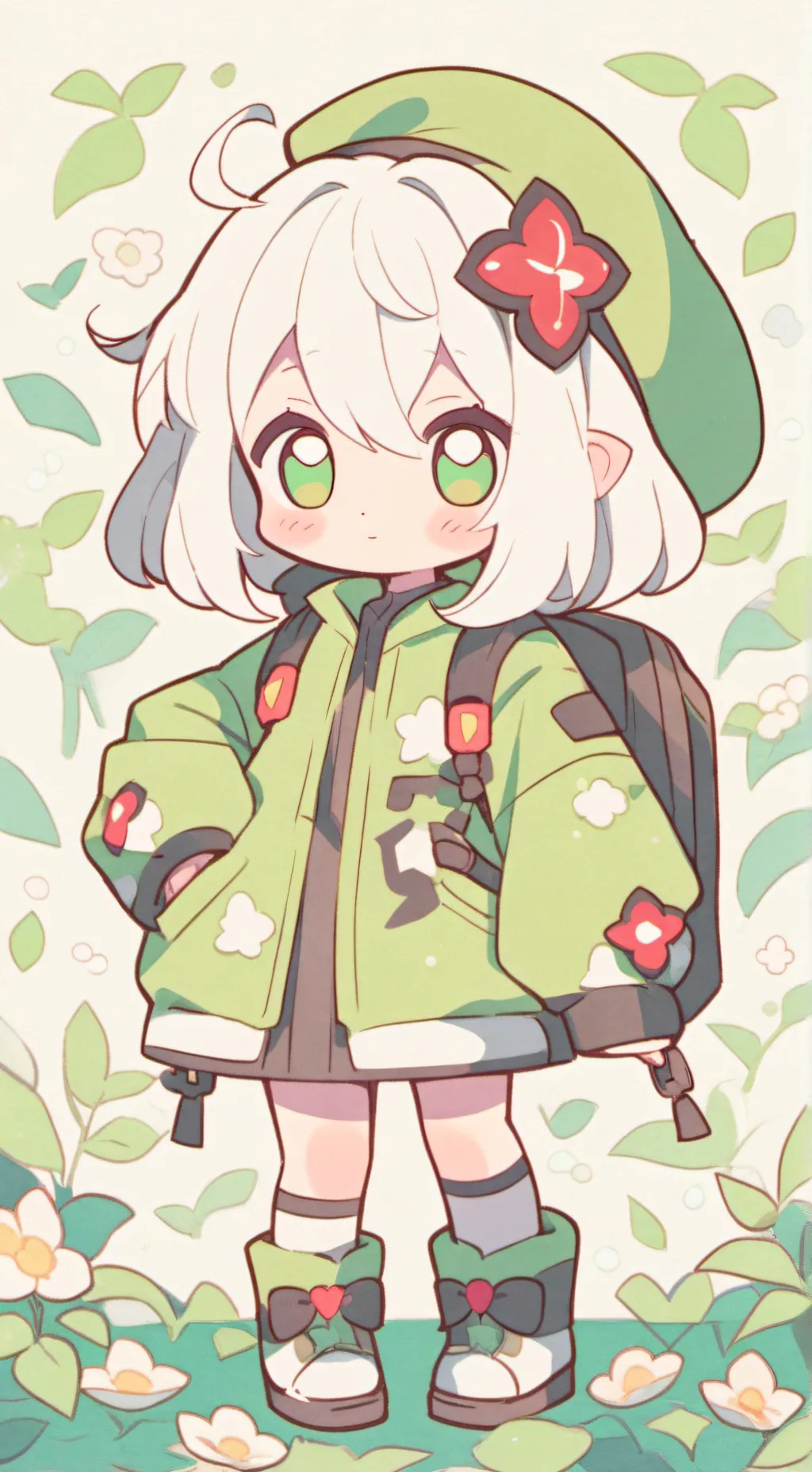 ai character: Inokai hashibira background