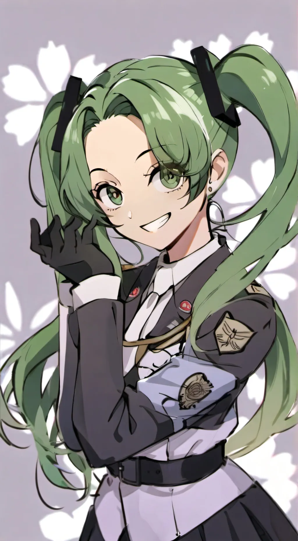 ai character: Anchovy (GUP) background