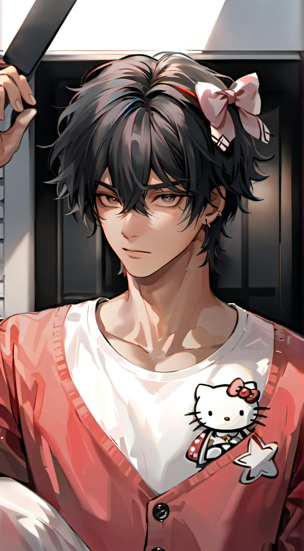 ai character: Leo background