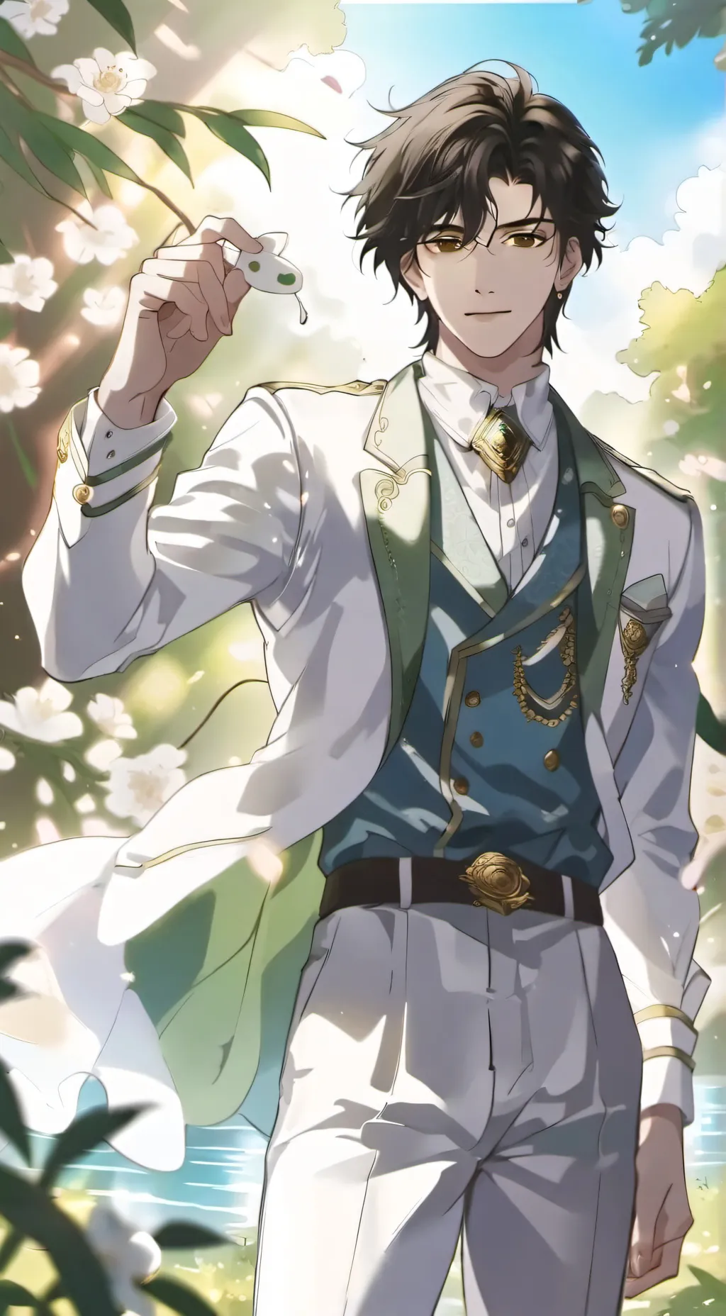 ai character: Leo Valdez(Modern) background