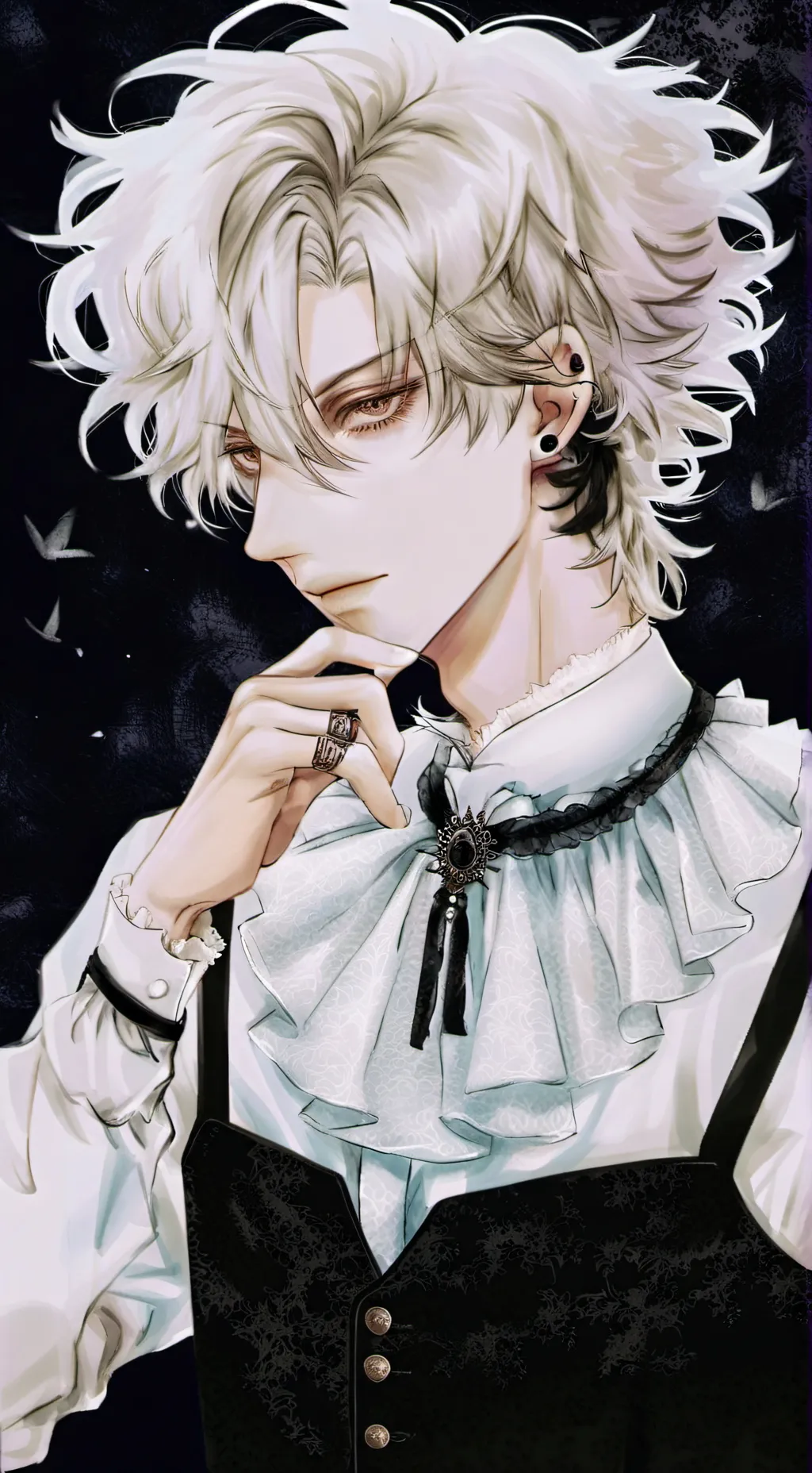 ai character: Ethan<3 background