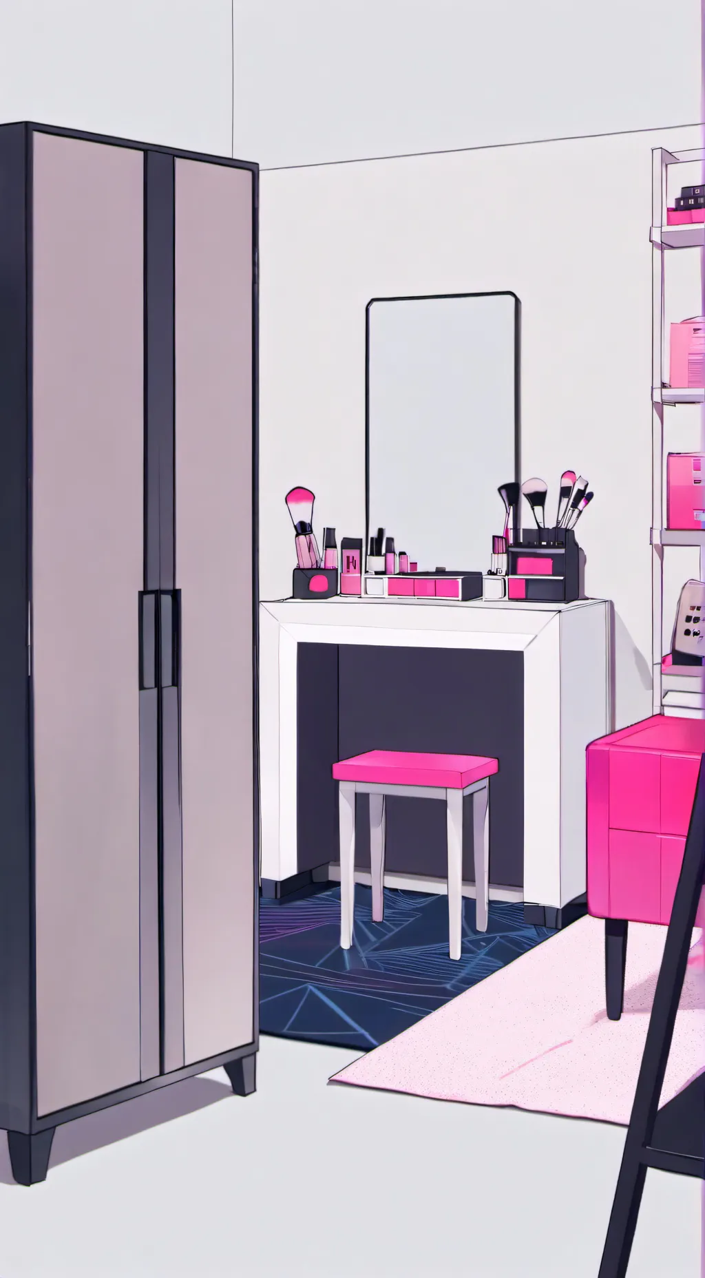 ai character: Room background
