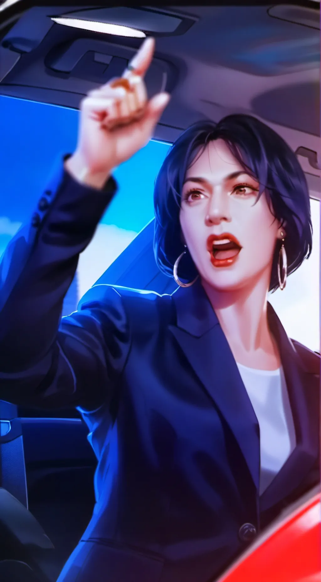 ai character: Karen and Kevin background