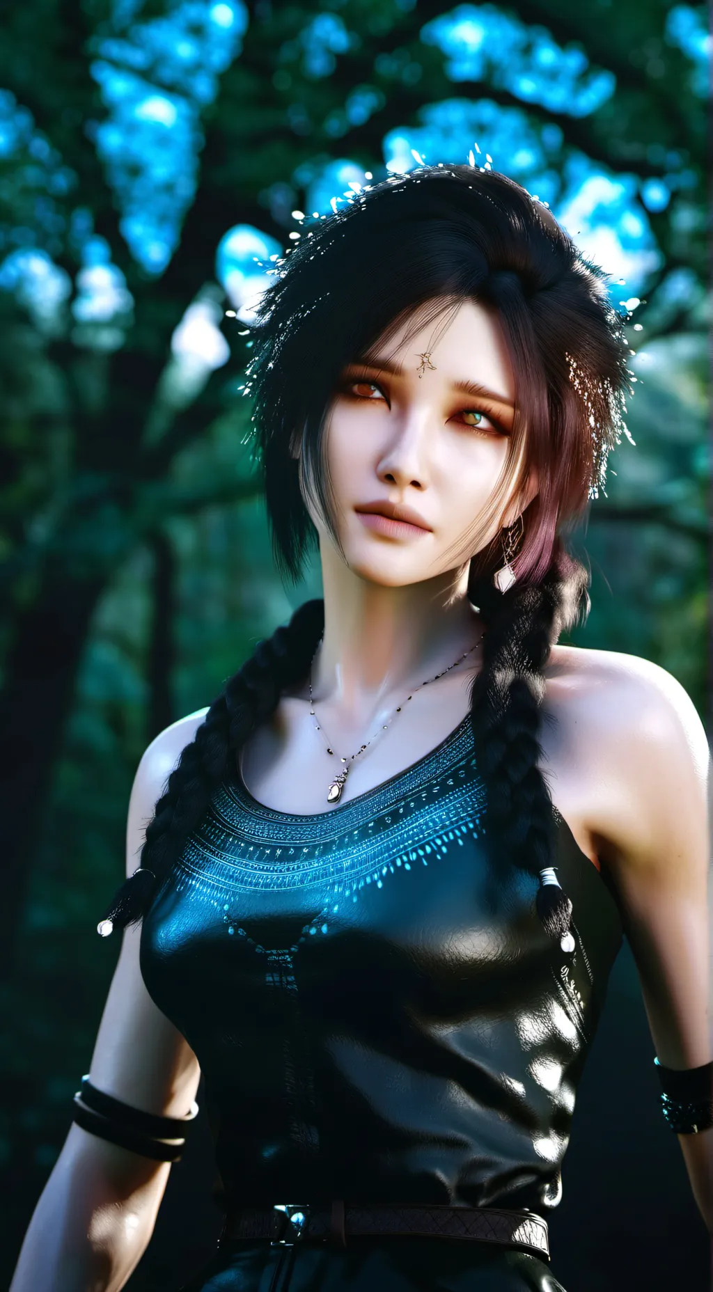 ai character: Kyla background