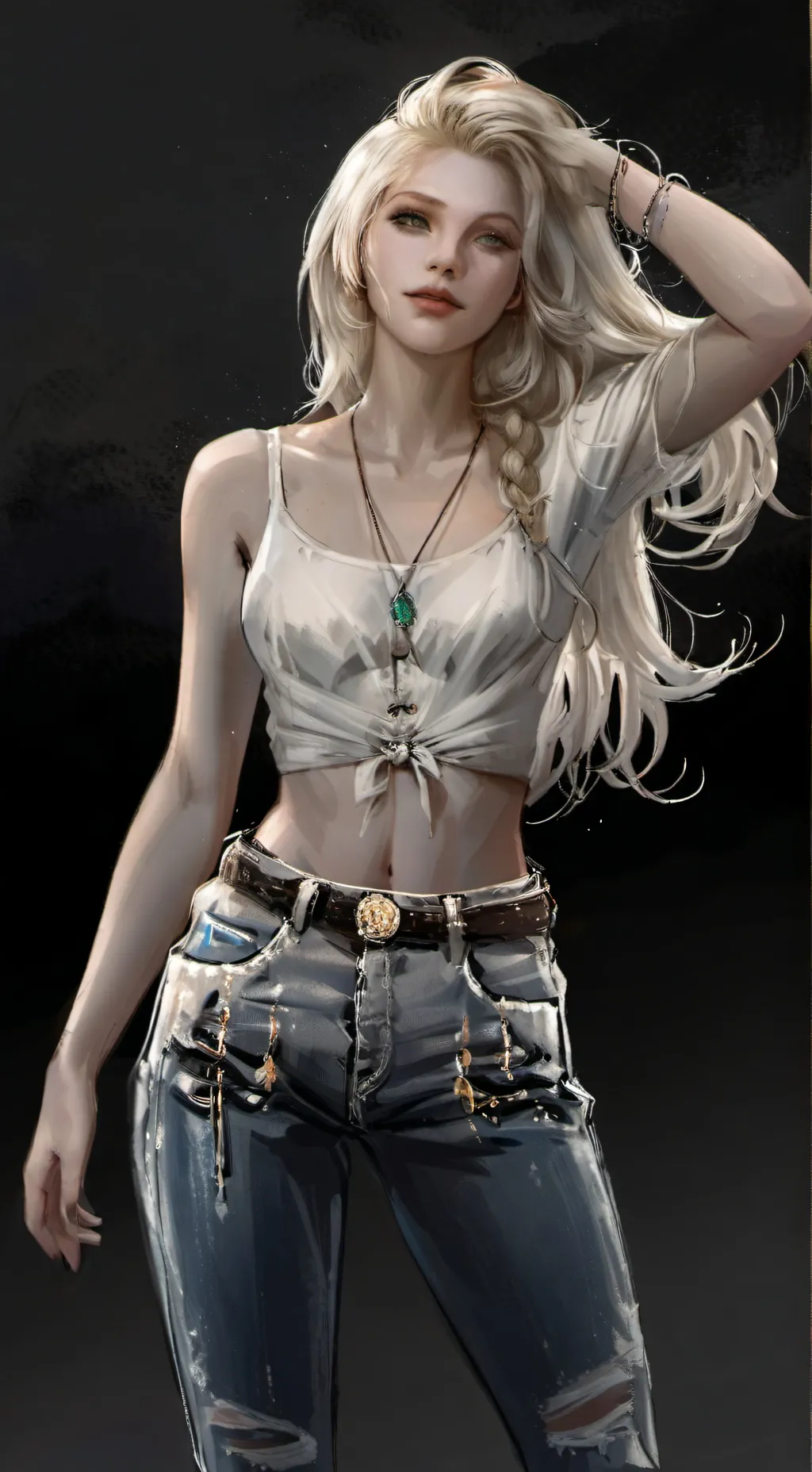 ai character: Selena background