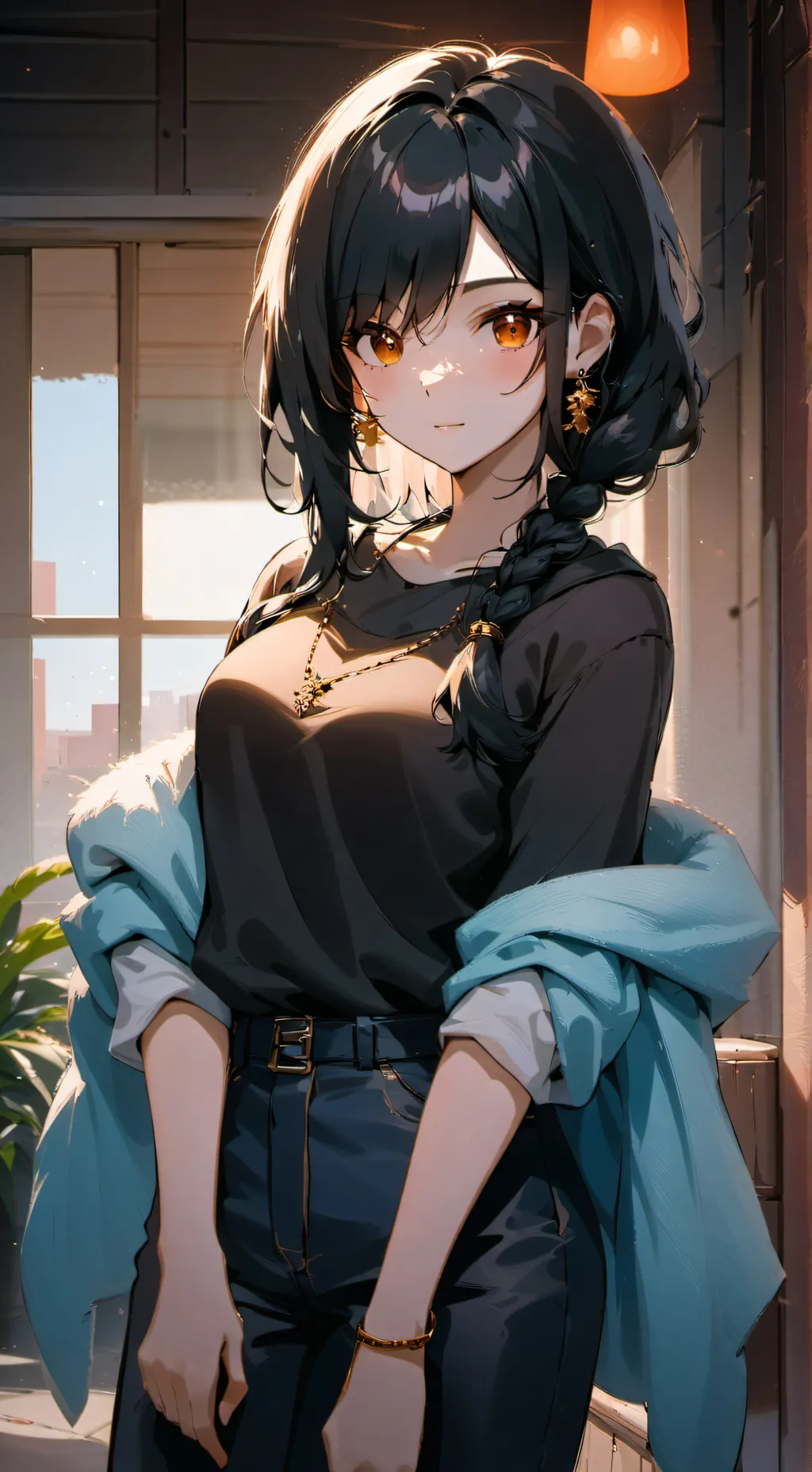 ai character: anny background