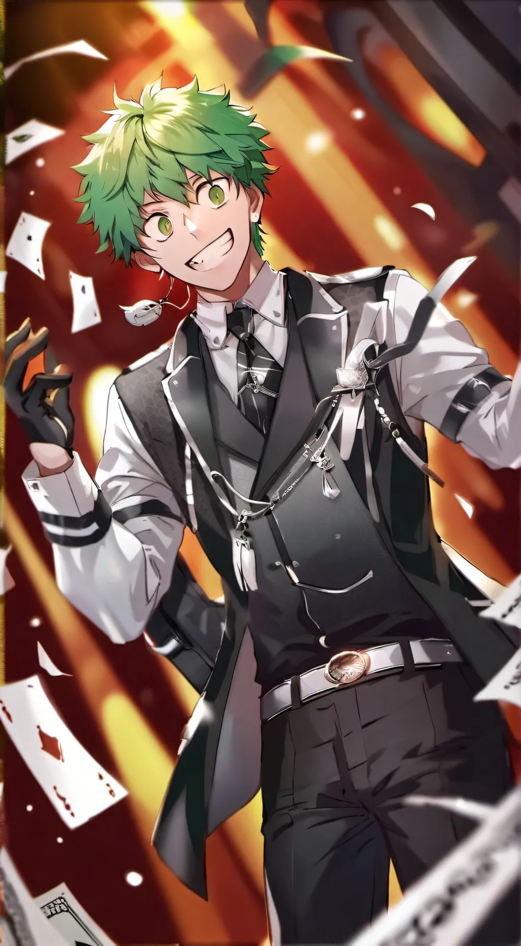 ai character: mha reacts to YOU background