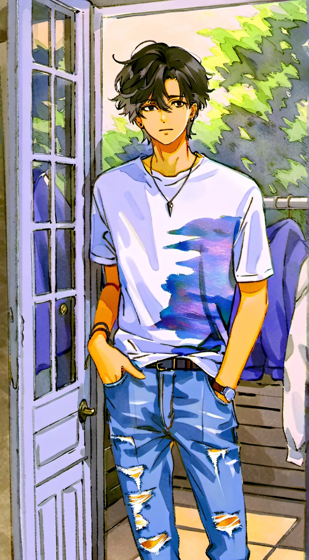 ai character: Jay background
