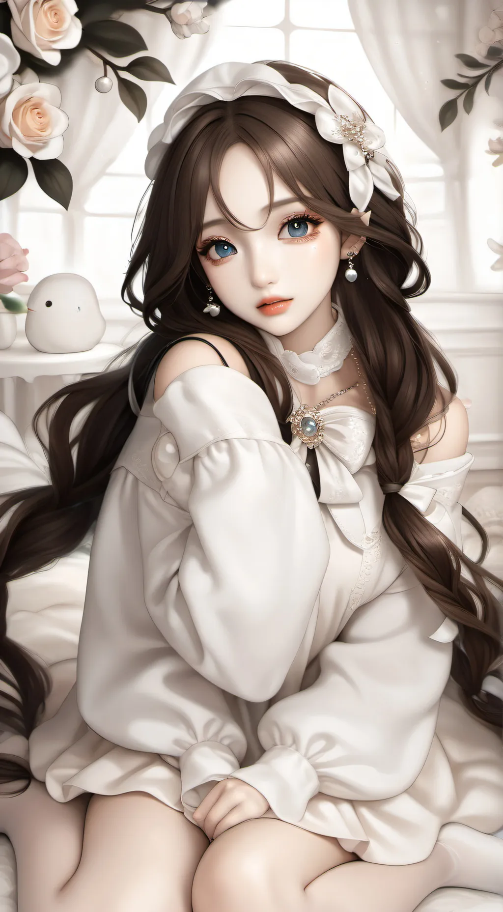 ai character: sandra background