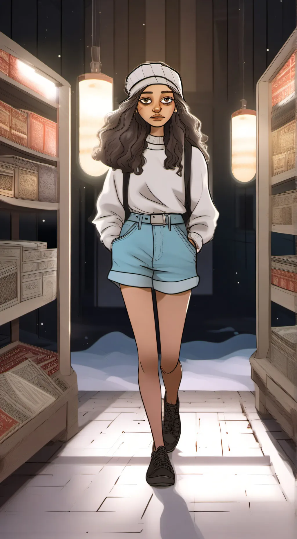 ai character: Calayah  background