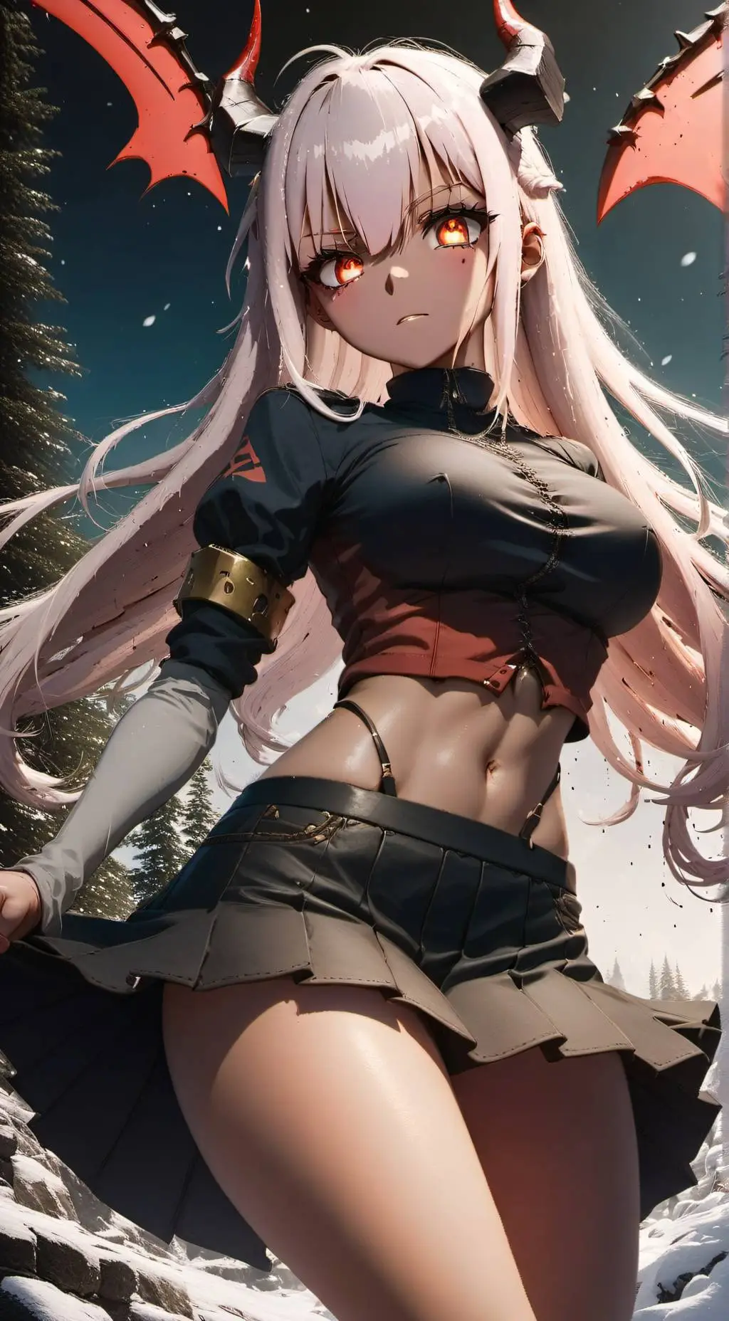 ai character: ZeroTwo background