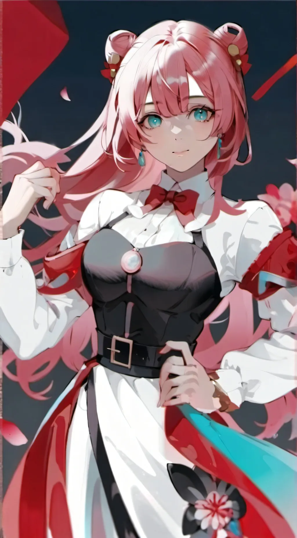 ai character: Mitsuri  background