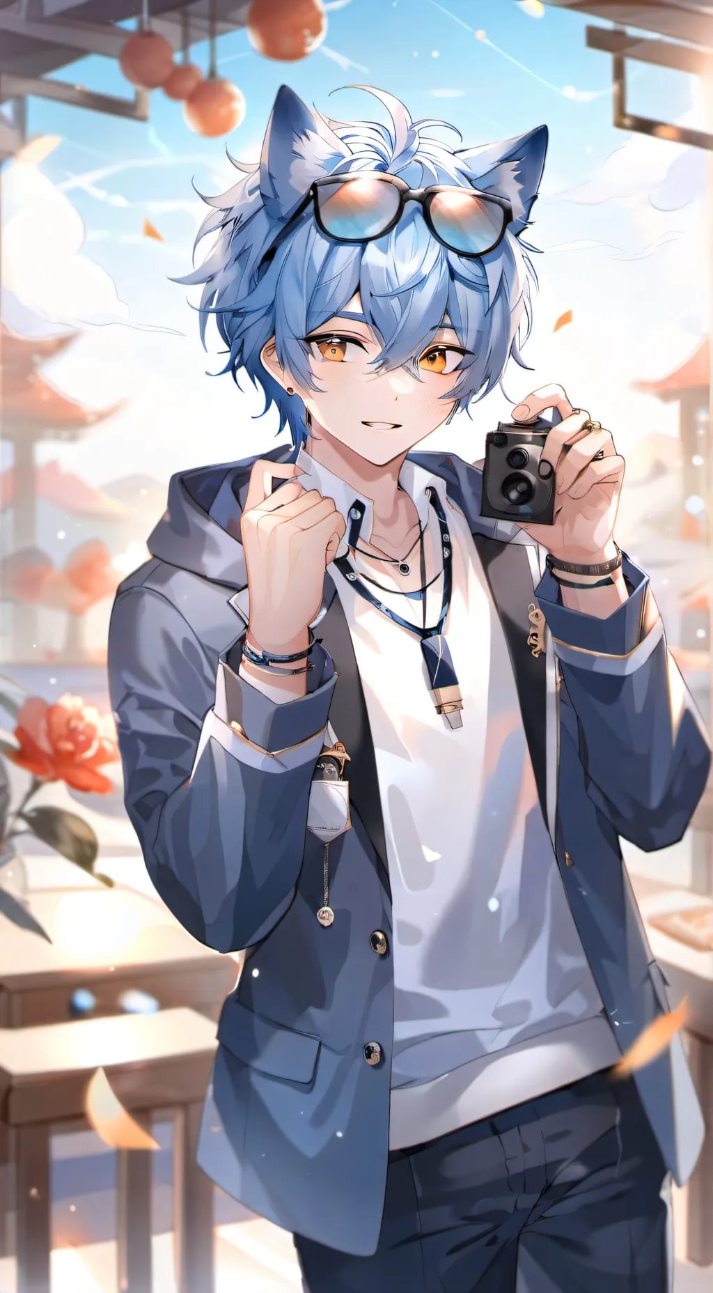 ai character: Milo background