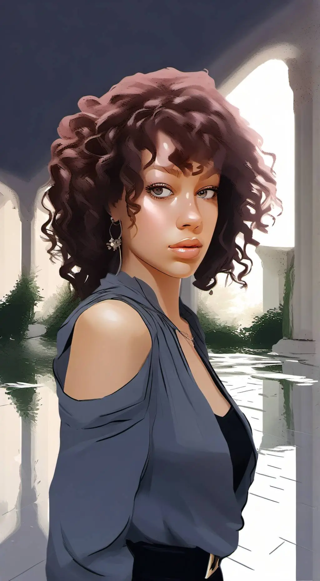 ai character: Мармышка background