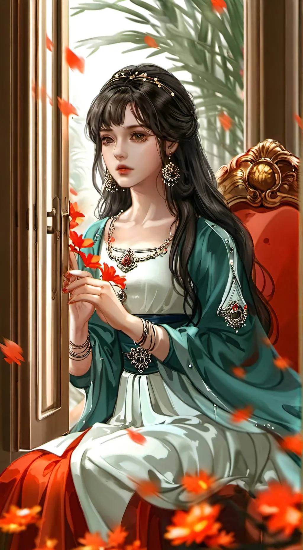 ai character: Жизель background