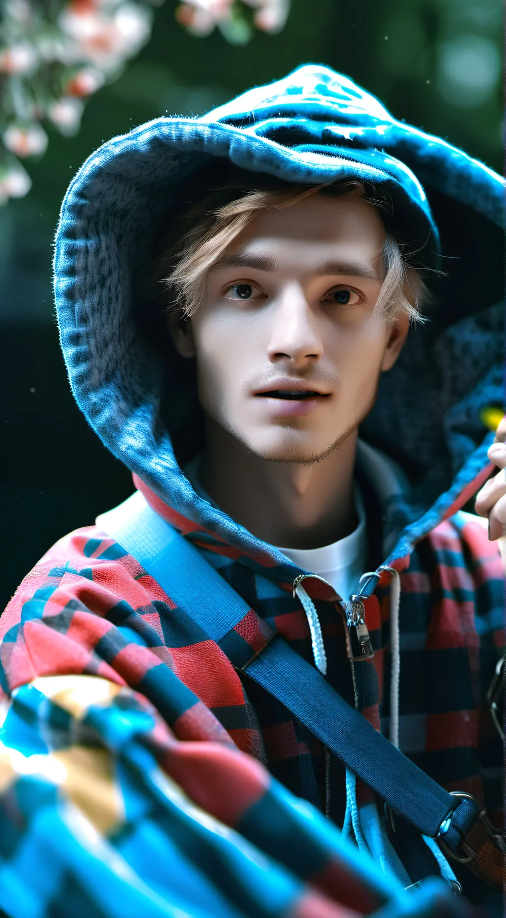 ai character: sam golbach background