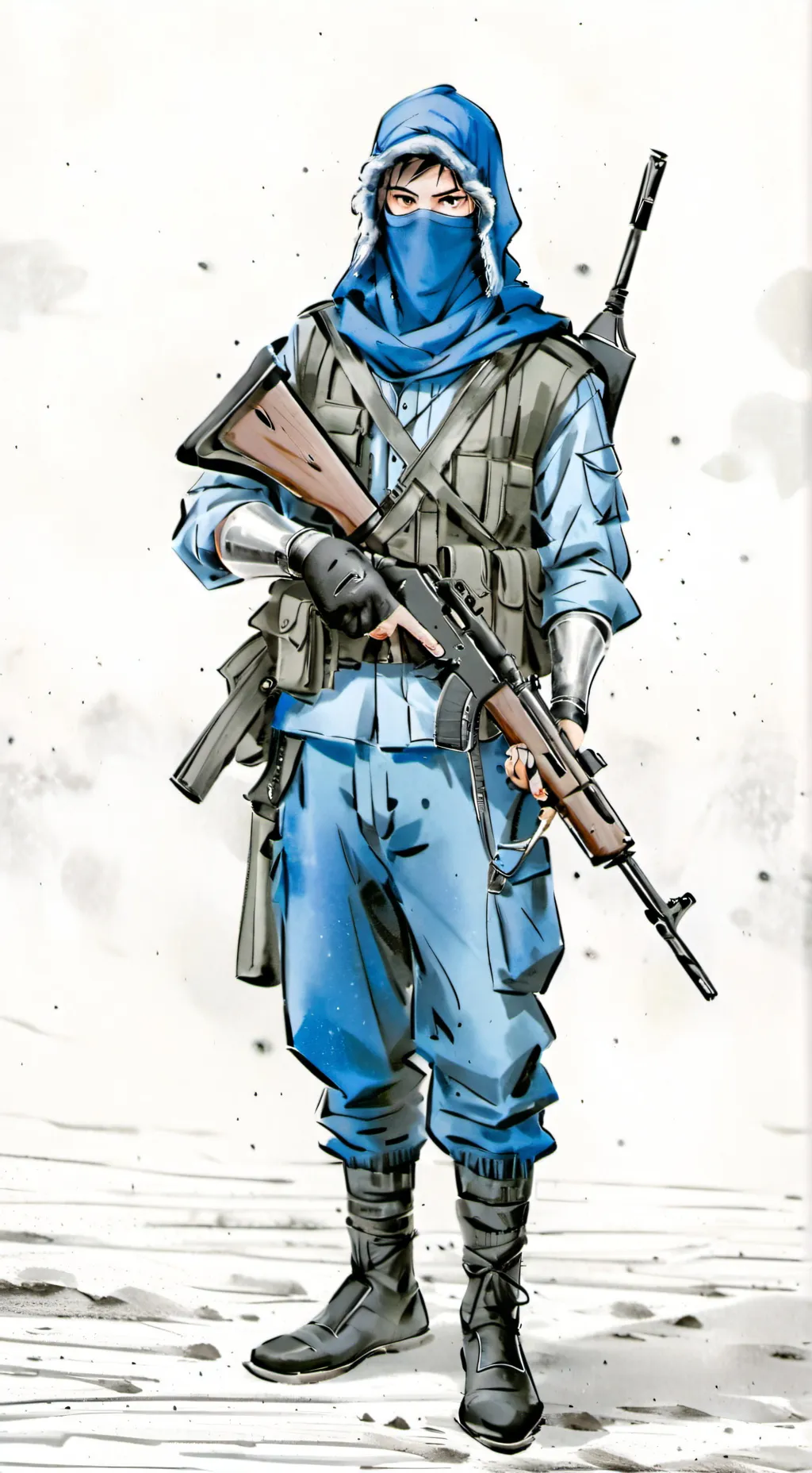ai character: mechanic background