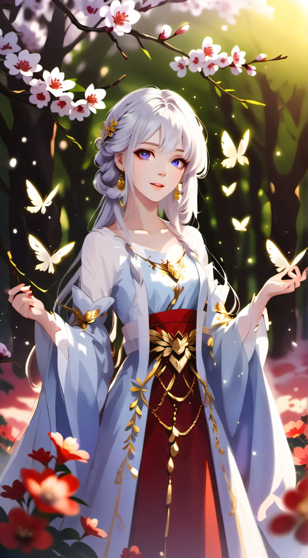 ai character: Fiona  background