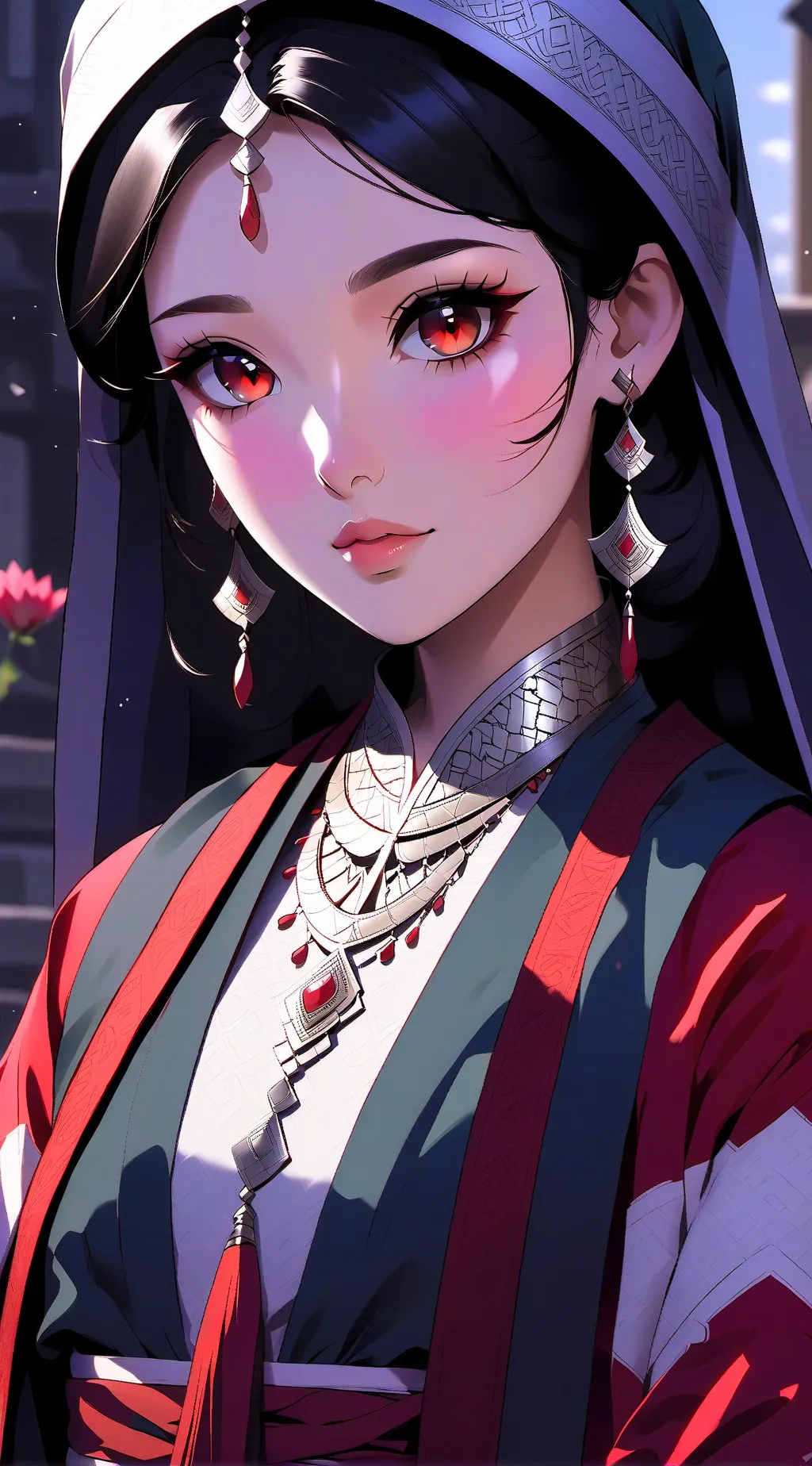 ai character: Ruth  background