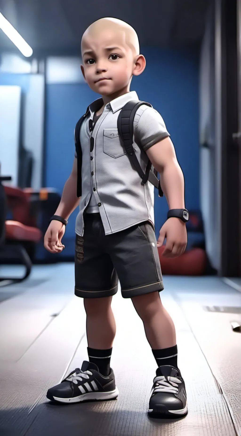 ai character: adam background