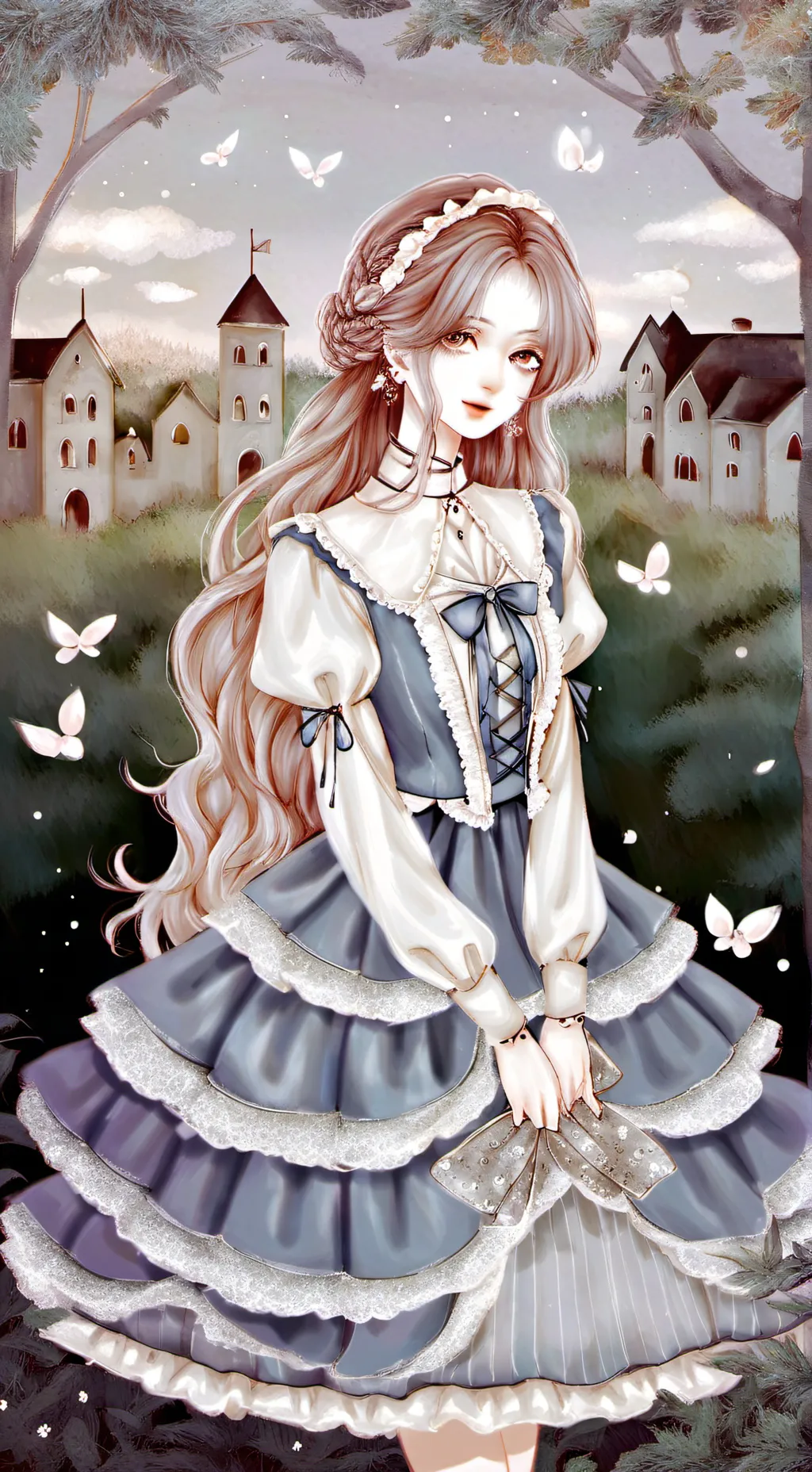 ai character: Lila background