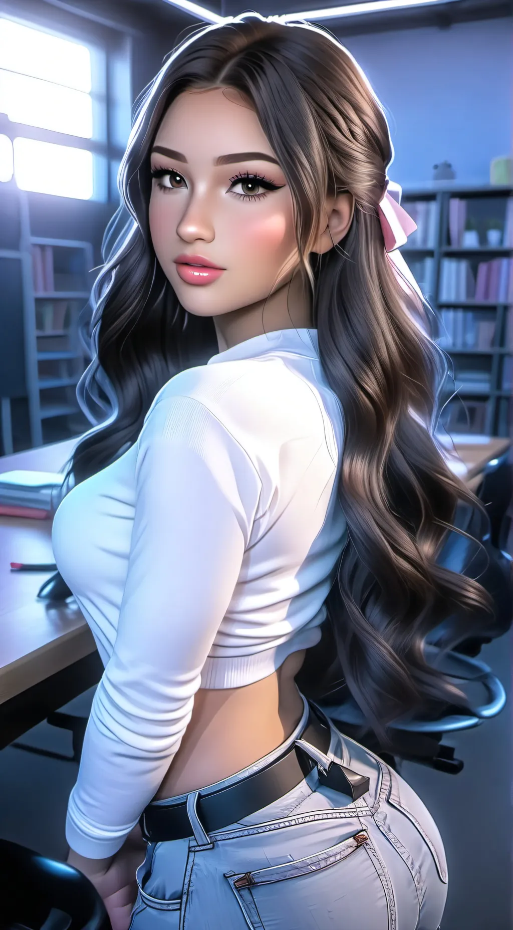 ai character: Roxanne background