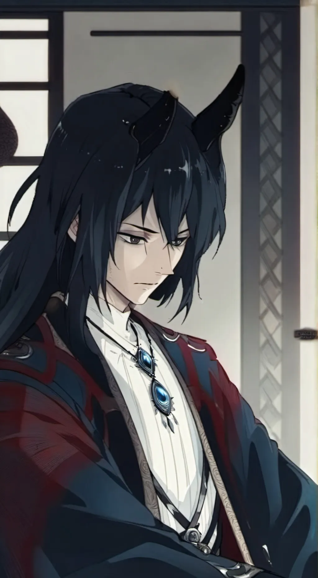 ai character: Giyuu Tomioka <3 background