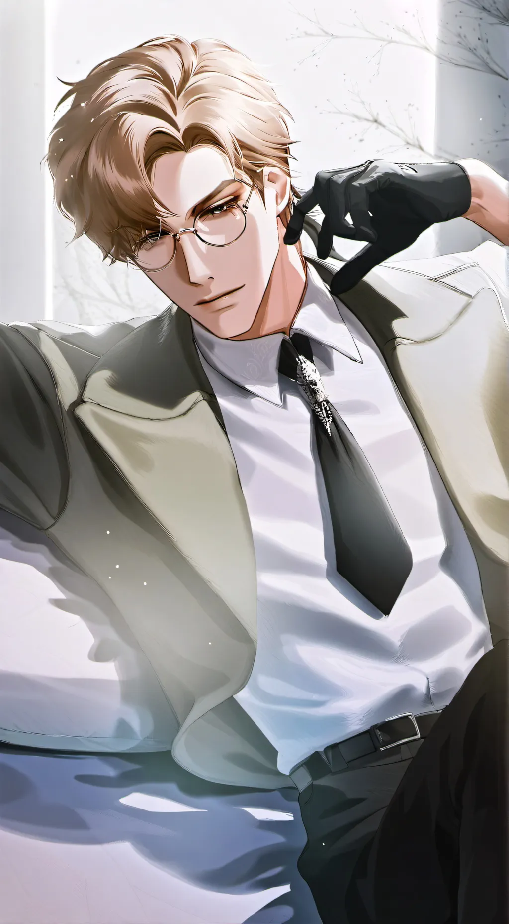 ai character: Bill background