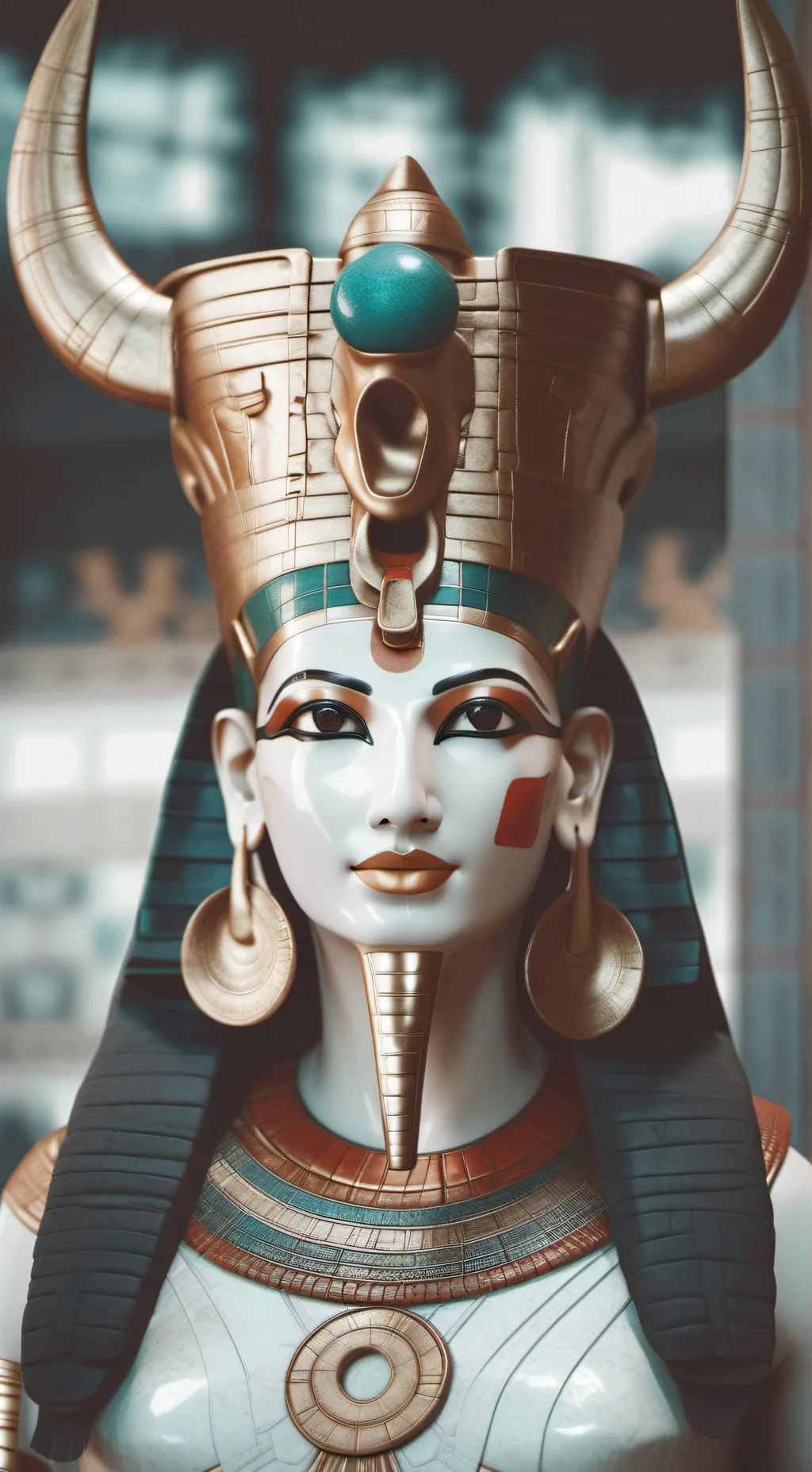 ai character: Hathor background