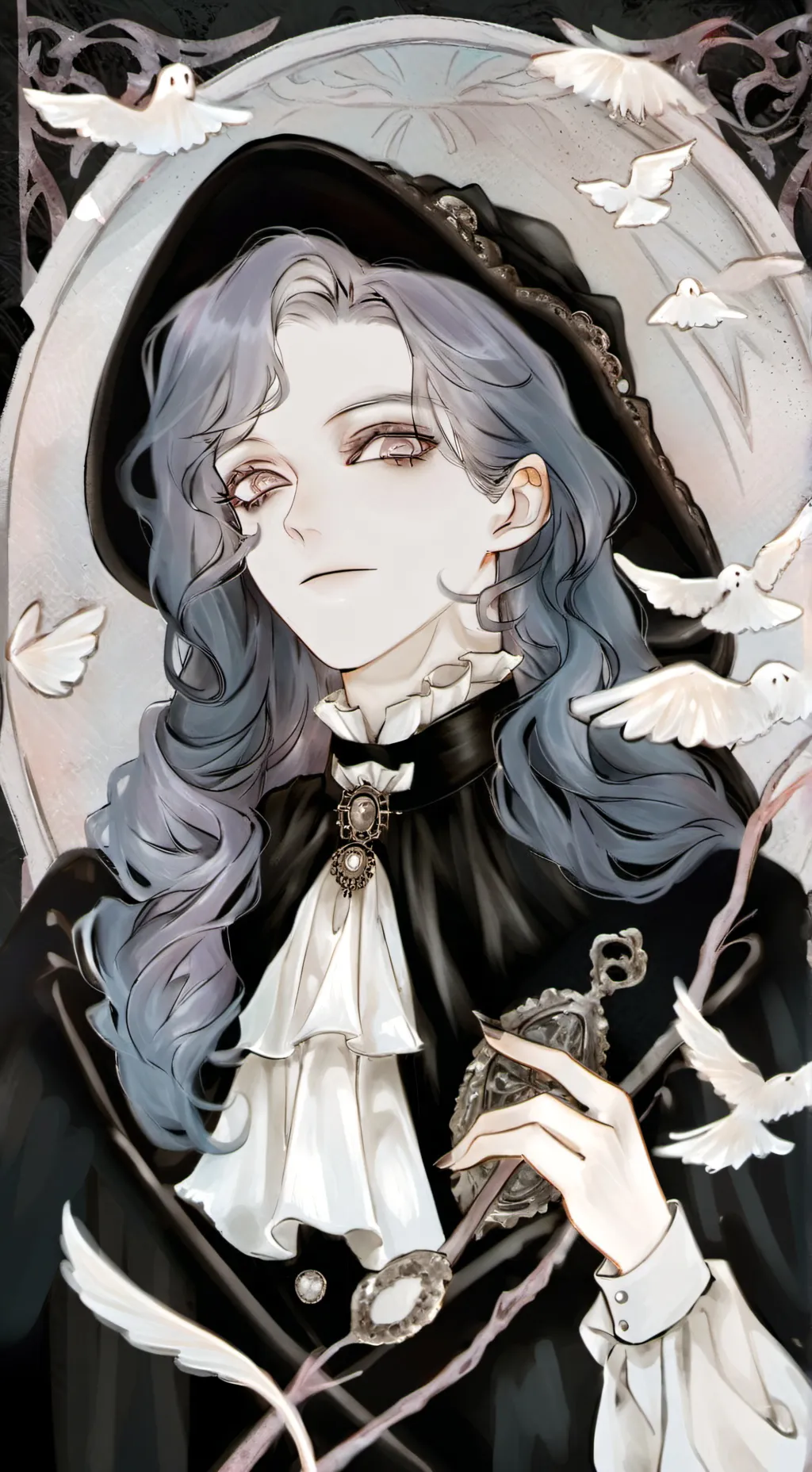 ai character: Magdalene Anderson background