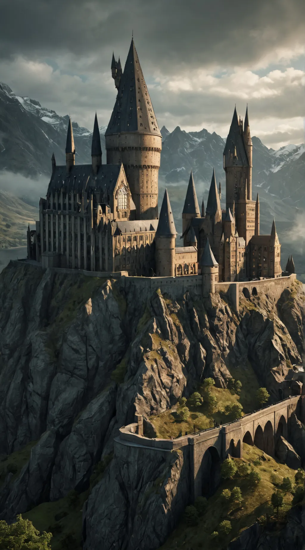 ai character: Hogwarts background