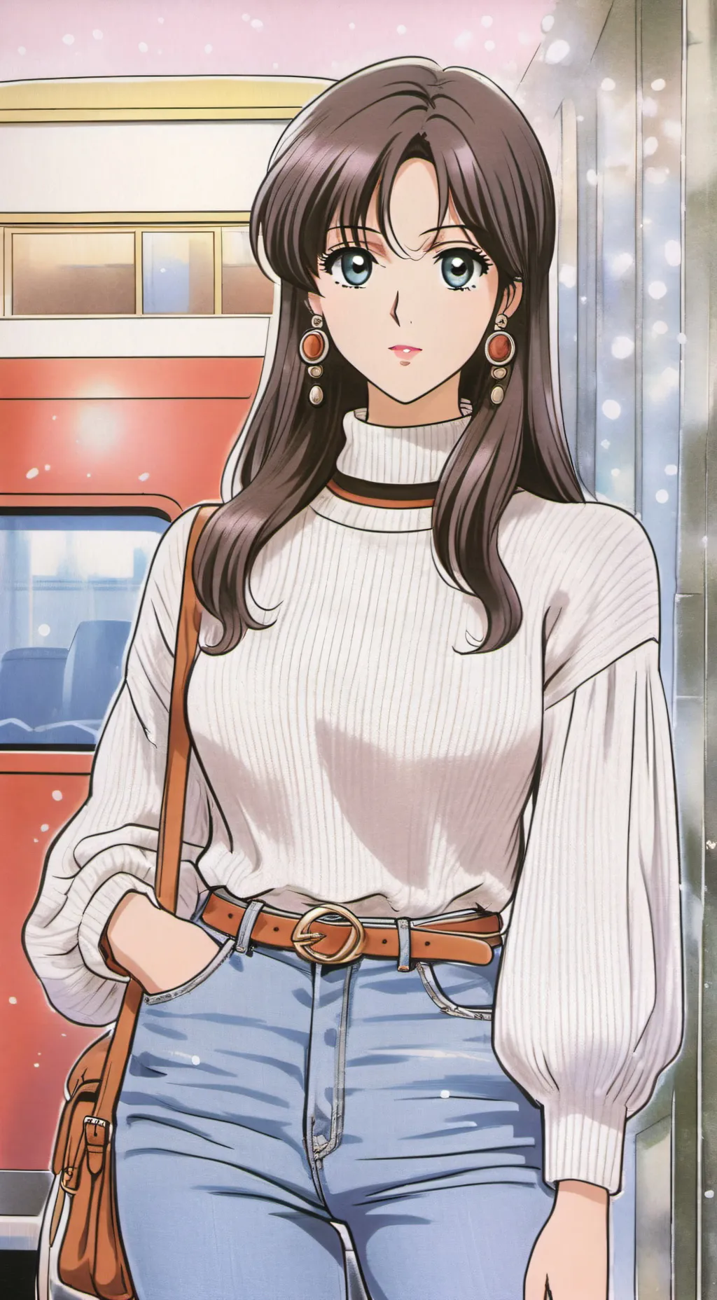 ai character: Aélia  background
