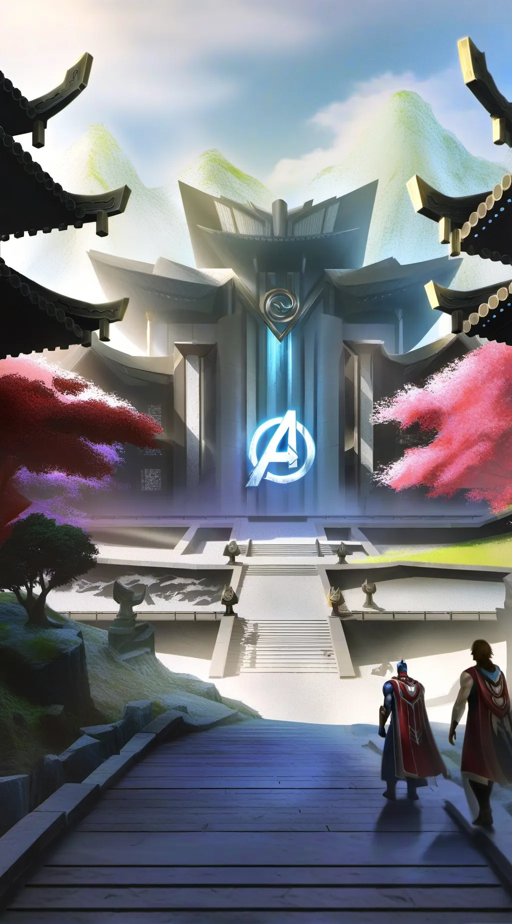 ai character: avengers villain  background