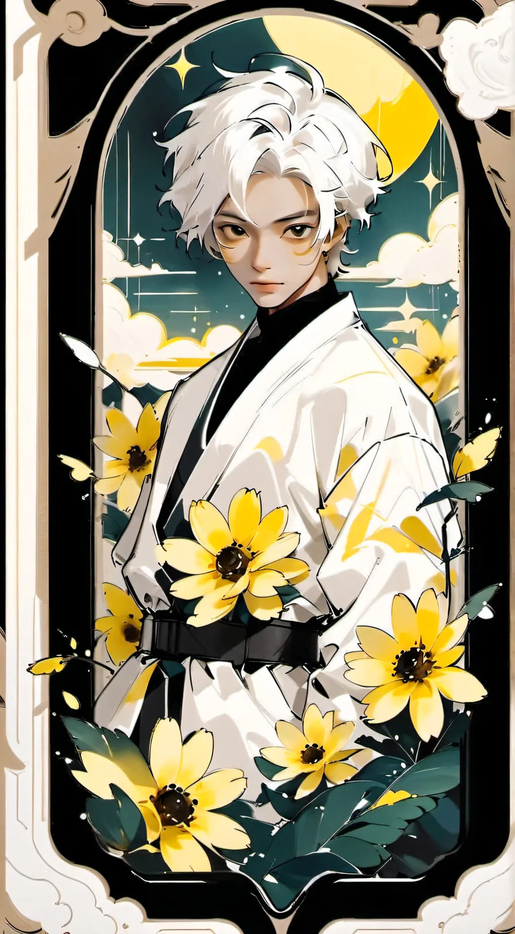 ai character: hyunlix background