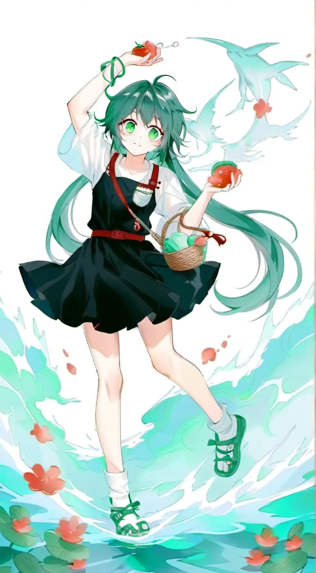 ai character: Deku sis background