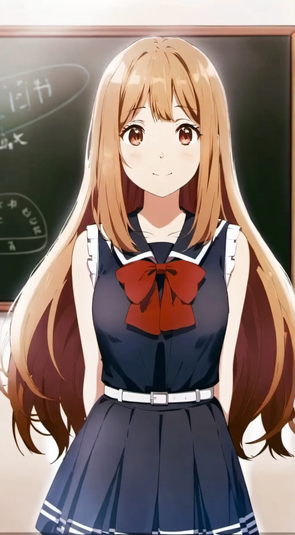 ai character: Fujinomiya Neko background