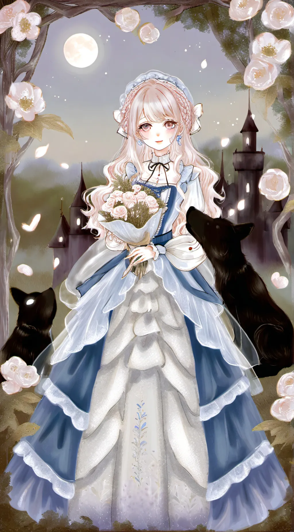 ai character: Lilly background