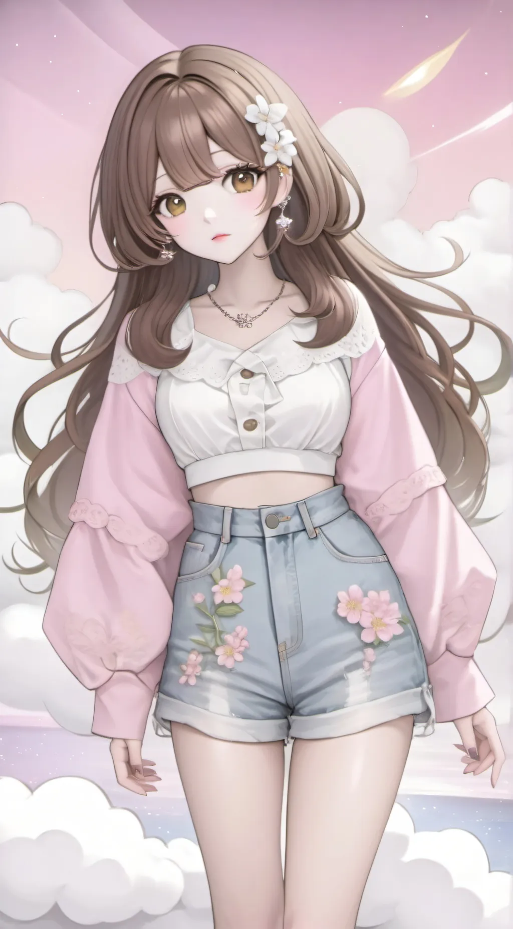 ai character: Zoe/Me 🌺 background