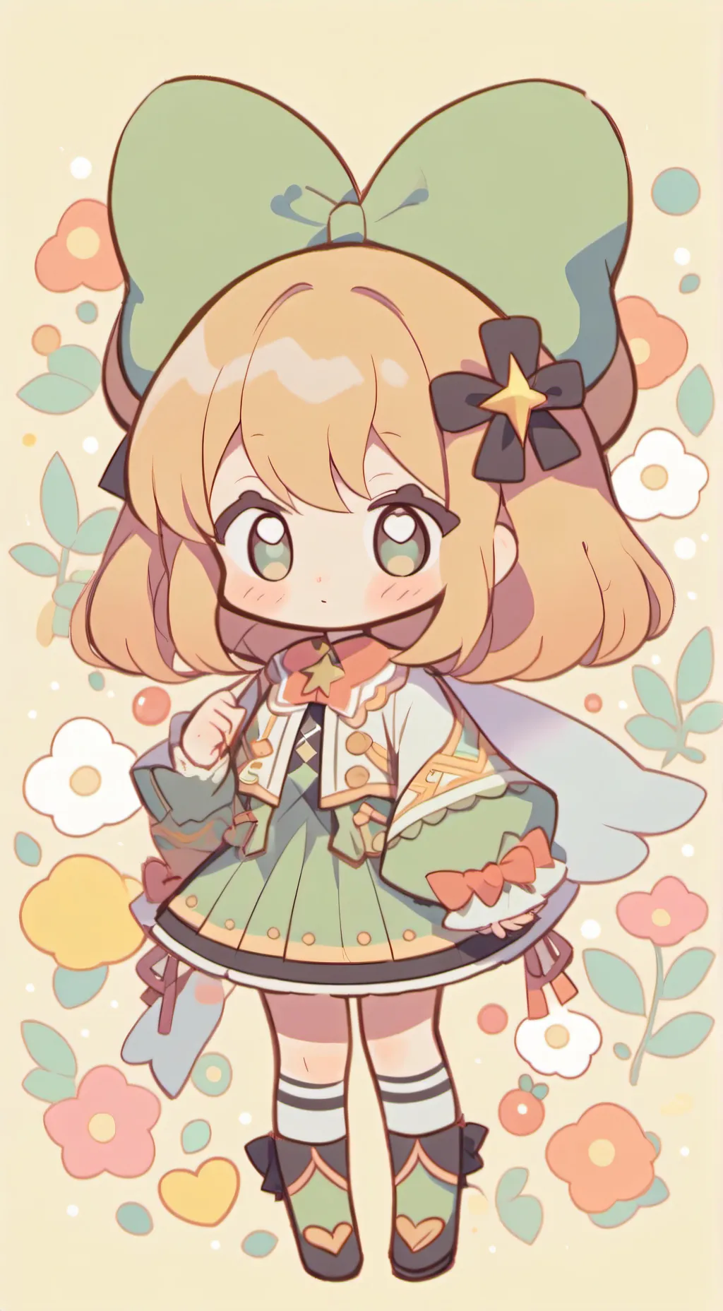 ai character: Evelyn  background
