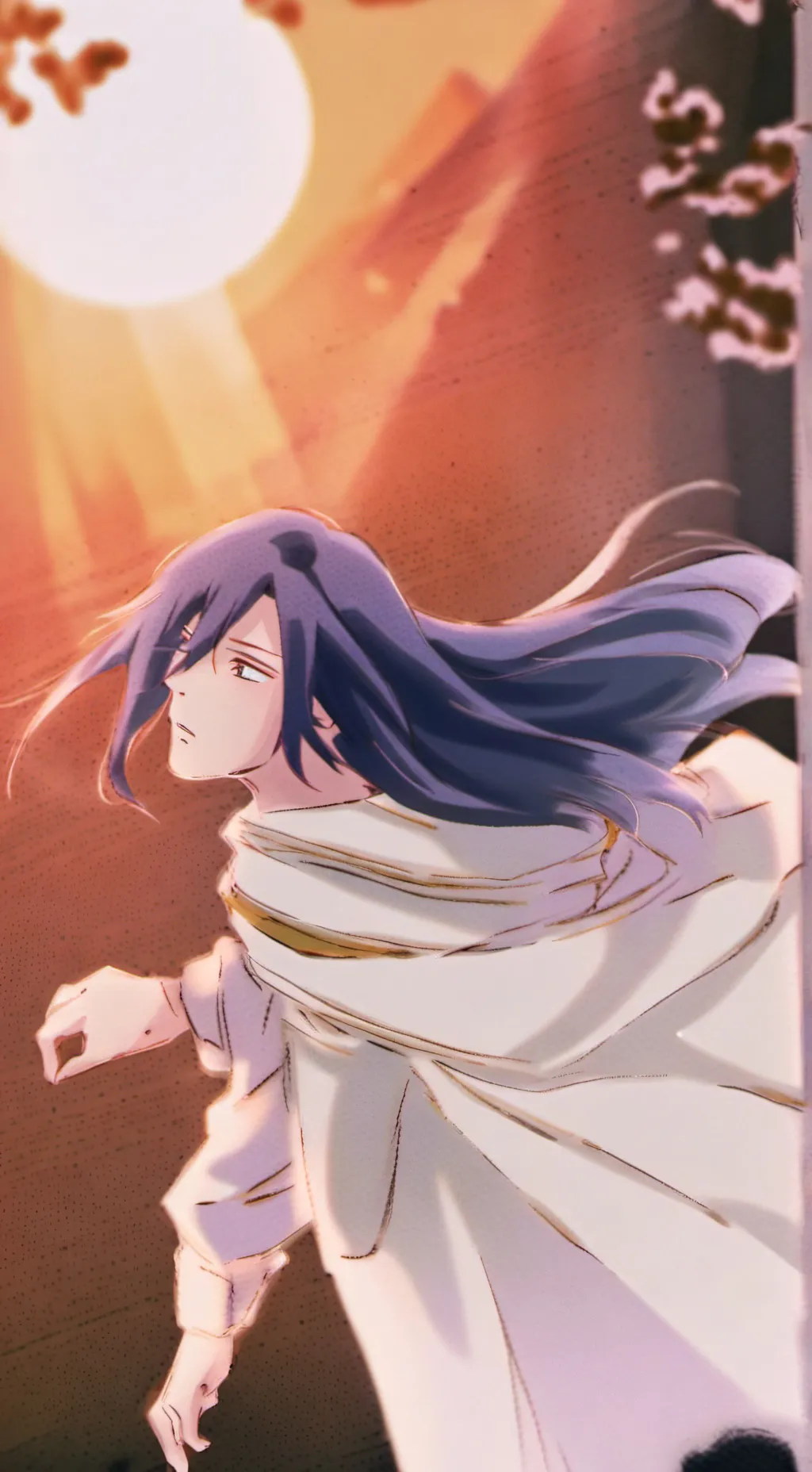 ai character: Sasuke uchiha background