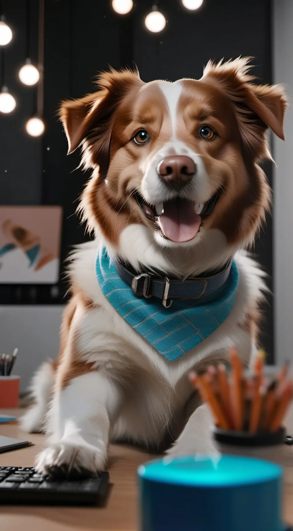 ai character: Zoomer background