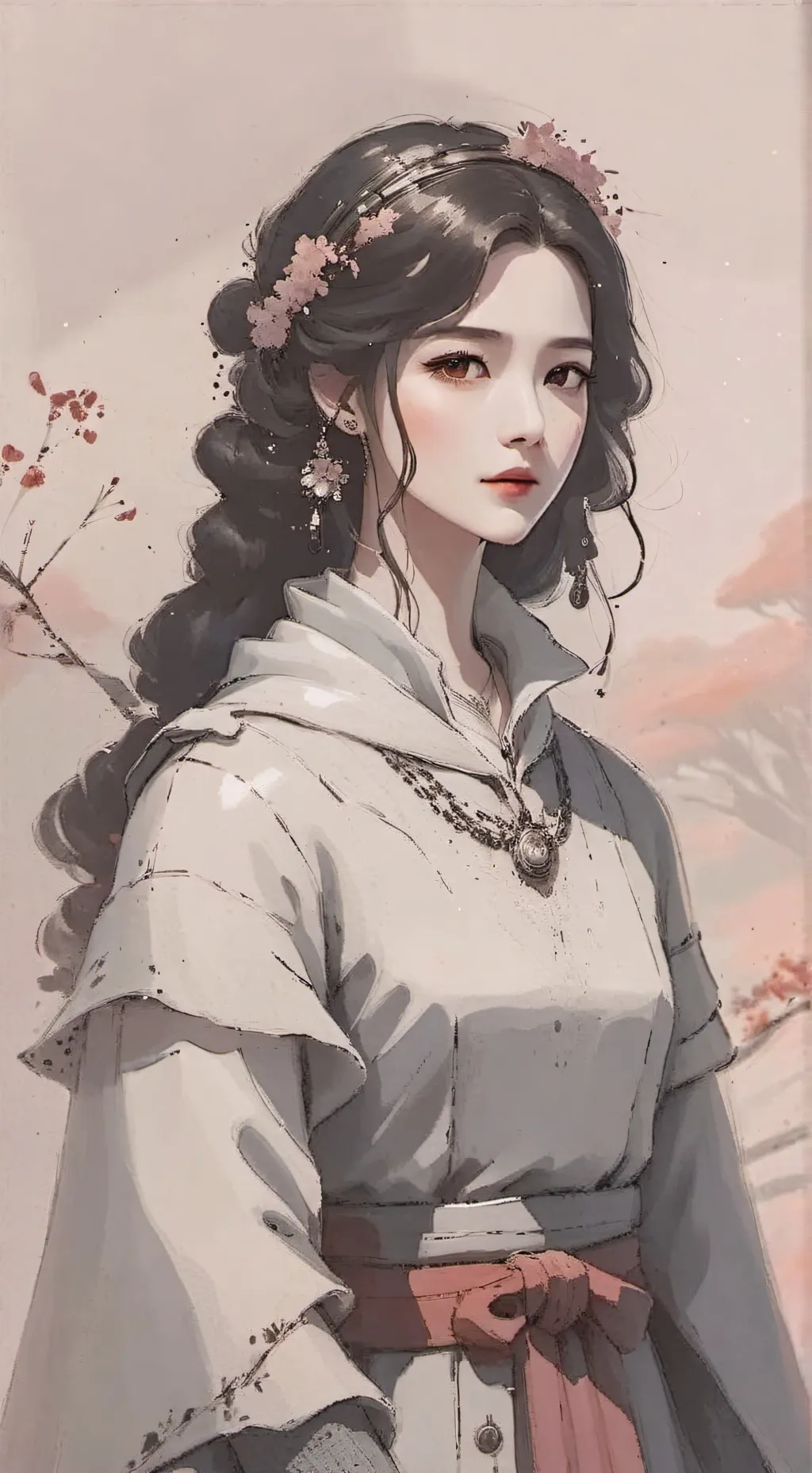 ai character: Ayame background