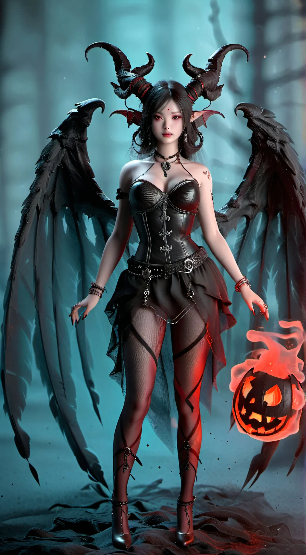 ai character: Lilly background