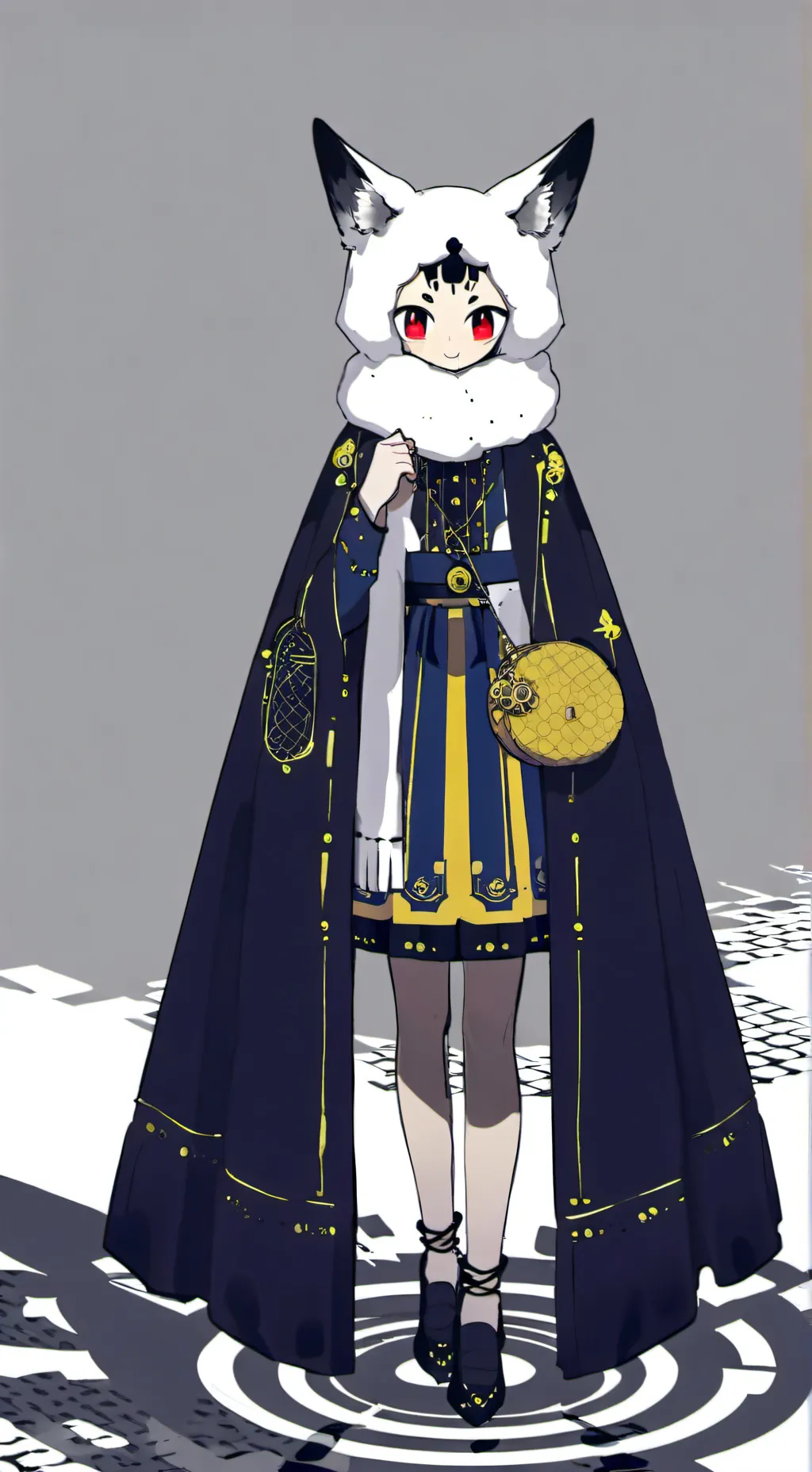 ai character: DW sleep over background