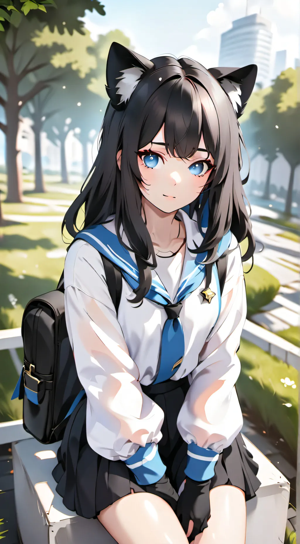 ai character: gina san background