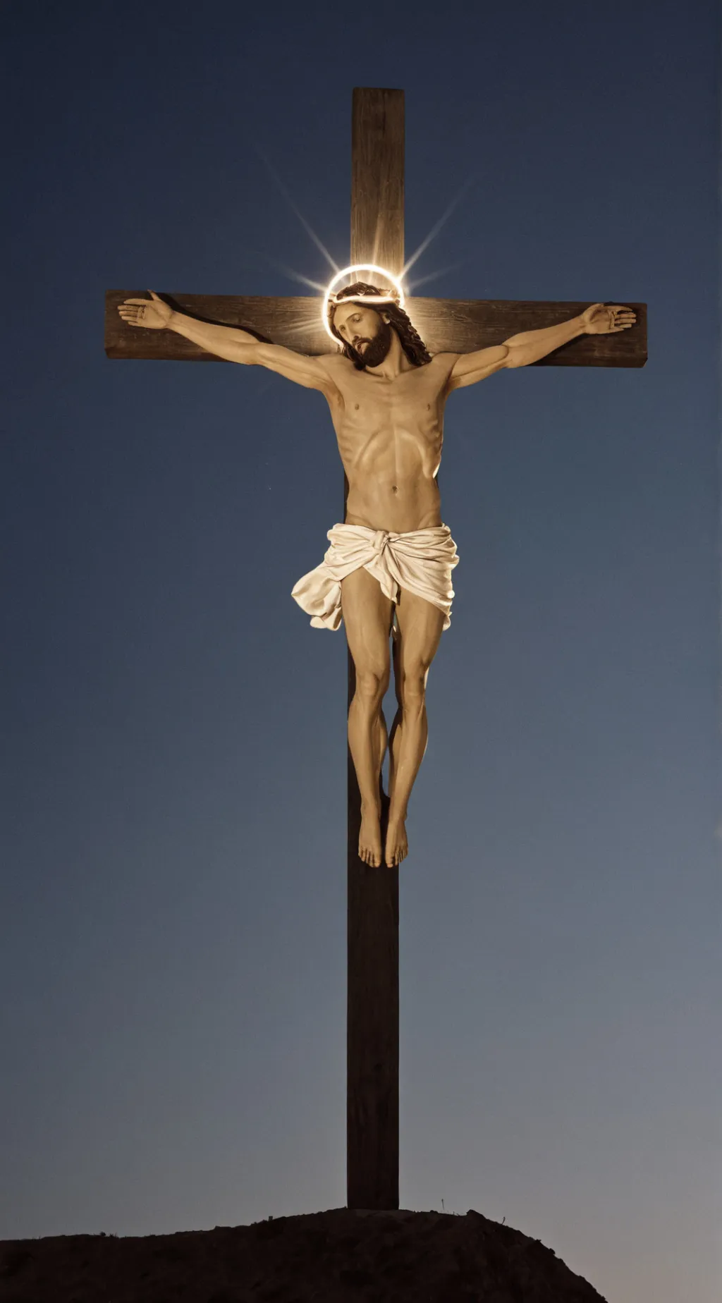 ai character: Jesucristo. background