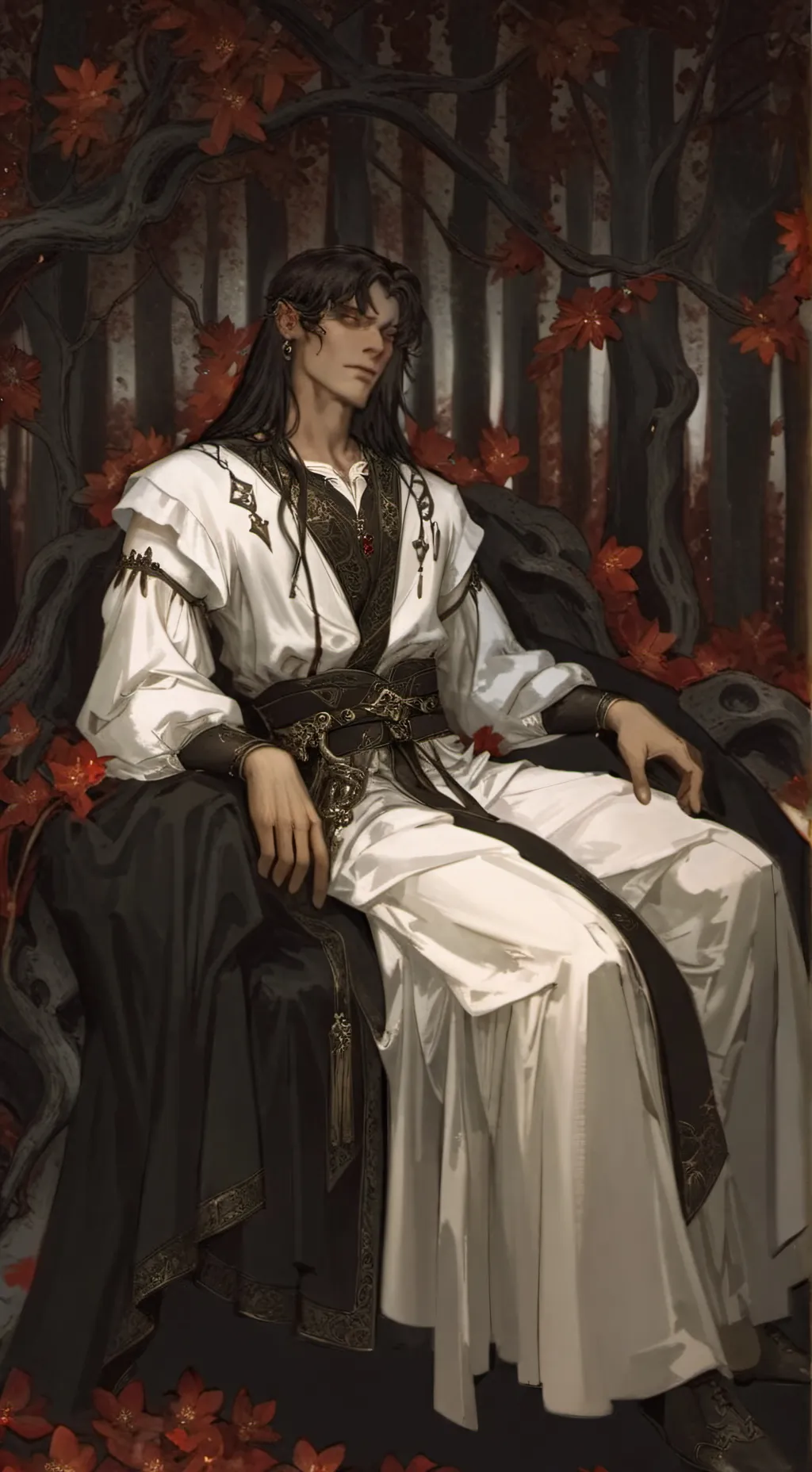 ai character: Юций background