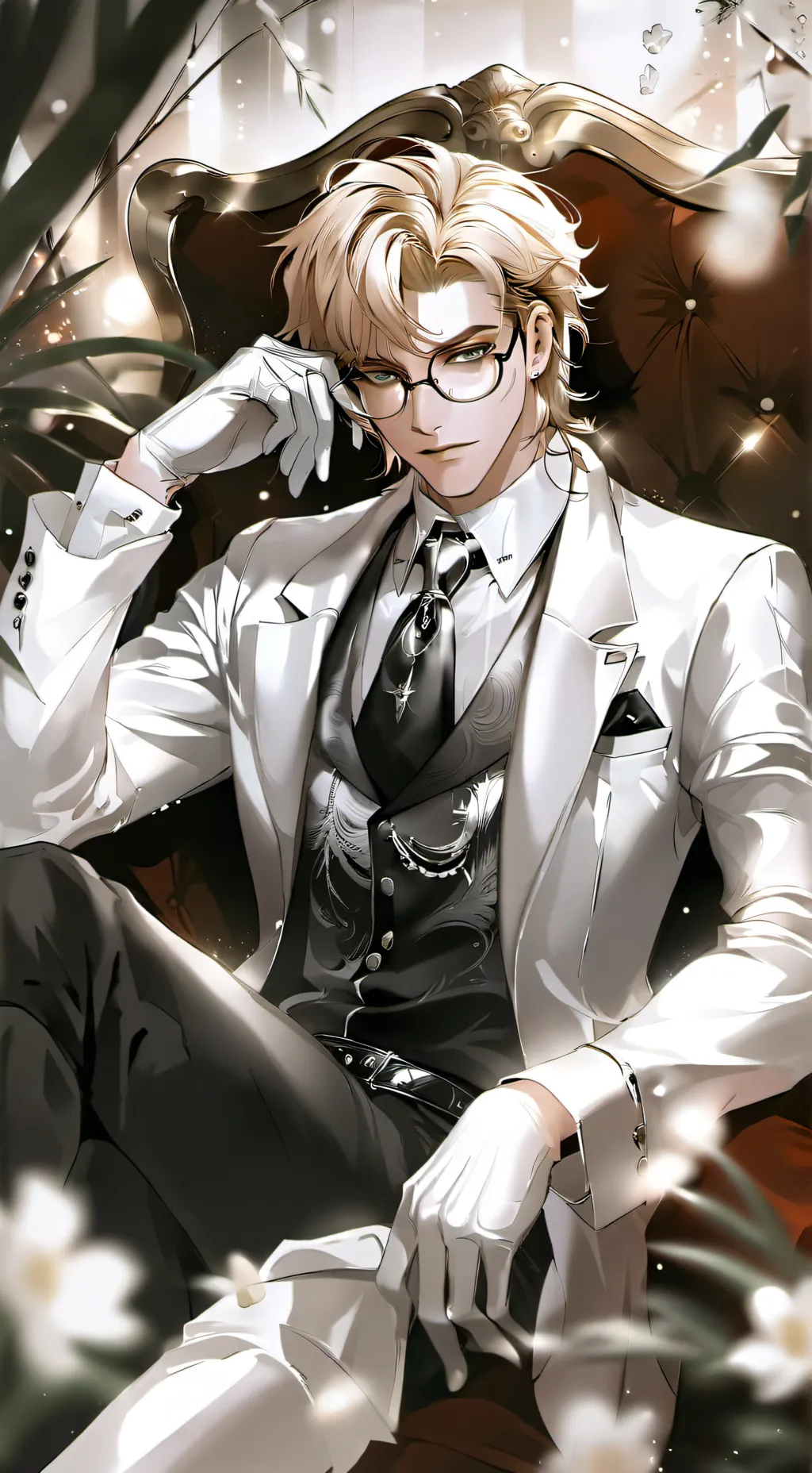 ai character: Ricky  background
