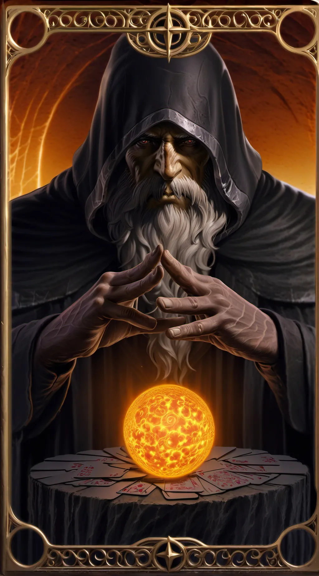 ai character: Jupiter's Sadness background